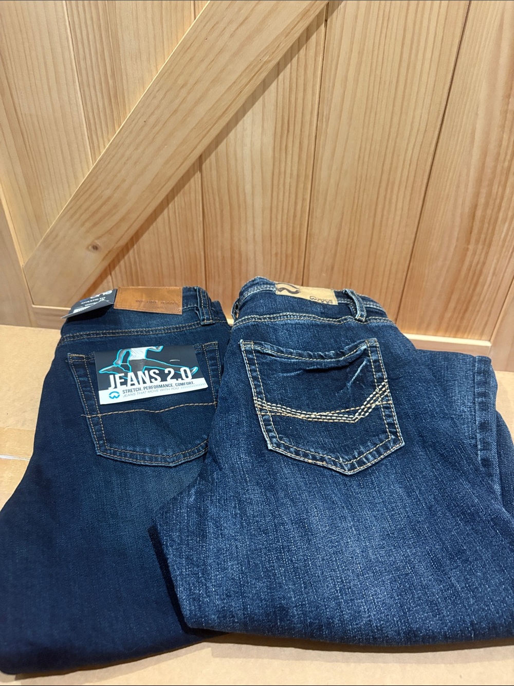 Classic Straight Fit Men's Jeans x2